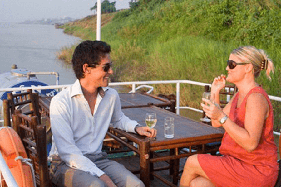 Boat Trip on The Red River Ha Noi